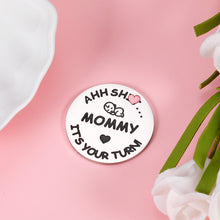 Load image into Gallery viewer, New Baby Gift for Dad Mom Decision Coins Funny New Parents Pregnancy Gift for First Time Daddy Mummy to be Christmas Birthday Baby Shower Father's Mother's Day Coin for Husband Wife Double-Sided