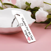 Load image into Gallery viewer, Funny Gift Keychain for Boyfriend Girlfriend Anniversary Valentines Birthday Gifts Key Chain for Husband Groom from Wife Bride Wedding Engagement Christmas Keyring for Her Him Stocking Stuffer Present
