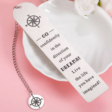 Load image into Gallery viewer, XPENMULBOJA Graduation Bookmark Gifts - 2022 Graduation Gifts for Her Him 2022, Graduate Gifts for Daughter Son, Inspirational Retirement Leaving Away Gifts for Coworker Boss, Christmas Birthday Gift