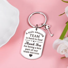 Load image into Gallery viewer, Employee Appreciation Gifts Coworker Leaving Gifts Keychain for Women Men Bulk Office Thank You Gifts for Coworkers Colleagues Retirement Goodbye Birthday Christmas Present for Supervisor Mentor