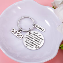Load image into Gallery viewer, 2023 Graduation Gifts Keychain for Him Her Class Of 2023 Gift for College Middle High School Ph.D. Graduation Gift 2023 Senior Grad Master Nurse Graduates Inspirational Gift for Women Men Son Daughter