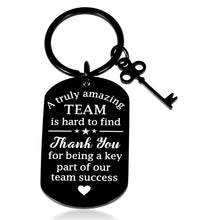 Load image into Gallery viewer, Appreciation Gifts for Coworkers Christmas Stocking Stuffers for Work Bestie Coworker Team Appreciation Gifts for Women Men Workmates Friend Colleague Coworker Leaving Gift Keychain in Bulk