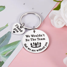 Load image into Gallery viewer, Colleague Farewell Keychain for Coworker Leaving Gifts for Women Men Boss Leader Mentor Work Bestie Friend Going Away Goodbye Retirement Office Team Appreciation Gifts for Him Her Employee Keyring