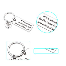 Load image into Gallery viewer, Coworker Keychain Employee Appreciation Gifts for Colleagues Boss Lady Women Supervisor Leader Mentor Manager Birthday Boss Day Christmas Thanksgiving Day Leaving Going Away Farewell Retirement Gifts