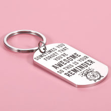 Load image into Gallery viewer, Inspirational Keychain Gifts for Him Her College High School Graduation Encouragement Keyring for Coworker Daughter Son Nurse Friend Birthday Christmas Gifts to Boys Girls from Dad Mom Teacher