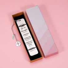 Load image into Gallery viewer, XPENMULBOJA Inspirational Christian Grad Gifts Bookmark - 2022 Graduation Gifts for Girls Women, 2022 Baptism Confirmed Gifts for Daughter Sister, Bible Verse Religious Graduation Church Bulk Gifts
