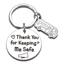 Load image into Gallery viewer, XPENMULBOJA Bus Driver Appreciation Gifts Keychain - Bus Driver Gifts for Women Men, School Bus Driver Gifts, Thank You Gift for School Bus Drivers, Birthday Christmas Gifts for Best Driver