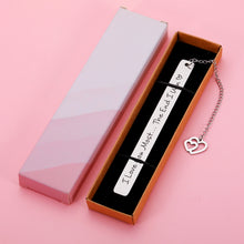 Load image into Gallery viewer, Husband Christmas Valentine's Gifts Bookmark from Wife Girlfriend Boyfriends Gifts Birthday Anniversary Bookmark Gifts for Her Him Husband Wife Men Couple Funny Wedding Engagement Gift Bookmark
