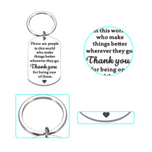 Load image into Gallery viewer, Boss Day Thank You Gifts Appreciation Gifts Keychain for Coworker Employee Thank You Goodbye Gift for Boss Male Retirement Going Away Leaving Gifts Ideas for Teachers Nurse Office Inspirational