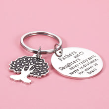 Load image into Gallery viewer, Father's Day Gift from Daughter Son to Dad Birthday Christmas Keychain Gifts for Daddy Stepdad Father To Be from Wife Kids I Love You Keyring for Men Him Papa Father Of The Bride Wedding Anniversary