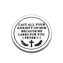 Load image into Gallery viewer, Anti-Anxiety Challenge Coin for Women Men Don't Be Anxiety Gift Coin for Serenity Prayer Christians Encouragement Stress Relief Get Well Gifts for Friends Son Daughter Christmas Stocking Stuffers