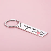 Load image into Gallery viewer, Funny Gift Keychain for Boyfriend Girlfriend Anniversary Valentines Birthday Gifts Key Chain for Husband Groom from Wife Bride Wedding Engagement Christmas Keyring for Her Him Stocking Stuffer Present