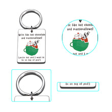 Load image into Gallery viewer, Naughty Gift for Husband Wife Keychain for Boyfriend Girlfriend Funny Birthday Valentine's Day Anniversary Wedding Gift Keyring for Women Men Fiancé from Fiancée Engagement Christmas Couple Gift