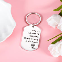 Load image into Gallery viewer, Boss Leader Appreciation Gift for Women Men Christmas Birthday Retirement Keychain for Manager Supervisor Bosses Office Presents for Employer Work Friends Boss Lady Thanksgiving Goodbye Going Away