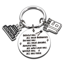 Load image into Gallery viewer, 16th Happy Birthday Gift Keychain for Girls Boys Teen Sweet 16th Birthday Gift Keyring for Daughter Son Kids Inspirational 16th Year Old Key Chain Gift for Friends Niece Christmas Stocking Stuffers