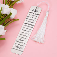 Load image into Gallery viewer, Mom Gift Bookmark from Daughter Son Mom Birthday Gifts for Mother Mommy Grandma Mother's Day Gift for Mom from Teens Kids I Love You Mom Bookmarks from Daughter Son Christmas Stoking Stuffer for Mommy