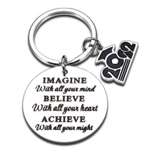 Load image into Gallery viewer, Inspirational 2022 Christmas Graduation Gifts Keychain for Him Her Aspiring Gift for College High School Graduate Teens Adults Stocking Stuffers for Friends Nurse Daughter Son from Dad Mom Teacher