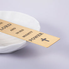 Load image into Gallery viewer, Inspirational Gift for Women Men Christian Bible Verse Bookmark with Tassel for Daughter Son Friends Christmas Baptism Religious Present for Godchild Family Graduation Confirmation Double-Side