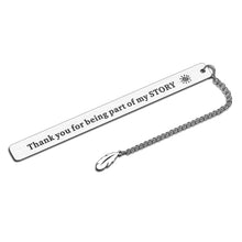 Load image into Gallery viewer, Teachers Gift for Christmas Stocking Stuffers Thank You Gifts Bookmark for Mentor Employees Birthday Retirement Bookmark for Friend Book Lover Coworker Graduation Back to School Leaving Present