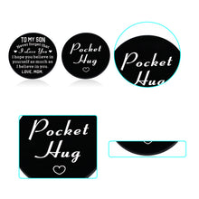 Load image into Gallery viewer, Stocking Stuffers for Teens Boys Son Gift from Mom Sons Pocket Hug Token to Kids Valentines Day Birthday Gifts for Boys Teens Present from Mom Dad Graduation Back to School Keepsakes for Stepson Him