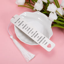 Load image into Gallery viewer, Bookmark Gifts for Women Book Lovers Inspirational Bookmark with Tassel for Girls Daughter Wife Birthday Christmas Stocking Stuffers for Mom Sister Female Friend Teacher Book Club Gifts for Readers