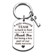 Load image into Gallery viewer, Employee Appreciation Gifts Coworker Leaving Gifts Keychain for Women Men Bulk Office Thank You Gifts for Coworkers Colleagues Retirement Goodbye Birthday Christmas Present for Supervisor Mentor