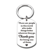 Load image into Gallery viewer, Boss Day Thank You Gifts Appreciation Gifts Keychain for Coworker Employee Thank You Goodbye Gift for Boss Male Retirement Going Away Leaving Gifts Ideas for Teachers Nurse Office Inspirational