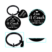 Load image into Gallery viewer, Soccer Volleyball Coach Gift for Christmas Stocking Stuffers Coach Cheer Thank You Appreciation Coach Keychain Gifts for Men Women Tennis Swim Hockey Team Gits for Coach Mentor Cheerleader Birthday