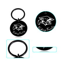 Load image into Gallery viewer, Funny Class of 2023 Graduation Gifts for Her Him Bulk 20223 Seniors College High School Master Nurse Students Grad Daughter Son Ph.D. Inspirational Women Men Teen Boys Girls Graduate Keychain