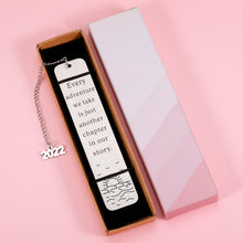 Load image into Gallery viewer, Bookmark with Chain for Women Men 2022 Retirement Inspirational Graduation Gifts for Her Him Teacher Leaving Away New Job Birthday Gift for Boss Coworker Nurse Friend Christmas