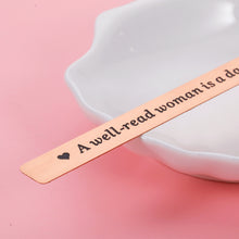 Load image into Gallery viewer, Inspirational Sunflower Bookmark or Women Female Book Lovers Birthday Engraved Bookmark with Sunflower for Her Lady Best Friend Christmas Gifts for Mom Sisters Teachers Book Club Gifts for Readers