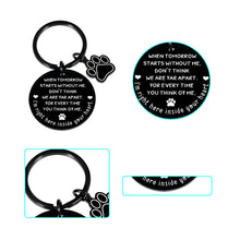 Load image into Gallery viewer, XPENMULBOJA Pet Memorial Gift Keychain for Pets Dogs Cats Bereavement Gifts for Loss of Pet