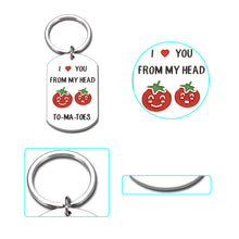 Load image into Gallery viewer, Funny Pun Valentines Day Gift Keychain for Boyfriend Girlfriend Anniversary Birthday Wedding Keyring Gift for Husband Fiancé from Wife Fiancée Christmas I Love You Gift for Mom Dad Women Men