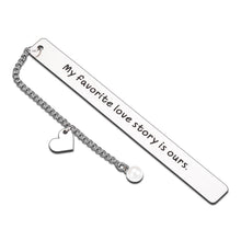 Load image into Gallery viewer, Stocking Stuffers for Boyfriends Girlfriend Anniversary Valentine's Day Gifts for Husband Wife Birthday Gifts for Boyfriend Groom Bride Fiance Fiancee Christmas Wedding Engagement Bookmark Gift Idea