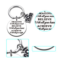 Load image into Gallery viewer, Inspirational 2022 Christmas Graduation Gifts Keychain for Him Her Aspiring Gift for College High School Graduate Teens Adults Stocking Stuffers for Friends Nurse Daughter Son from Dad Mom Teacher