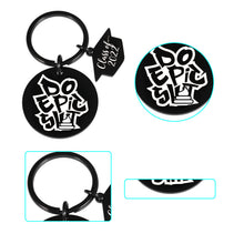 Load image into Gallery viewer, Funny 2022 Christmas Graduation Gifts Keychain for Him Her Inspirational Gift for College High School Teens Adults Encouragement Stocking Stuffers for Friends Nurse Daughter Son from Dad Mom Teacher