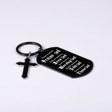 Load image into Gallery viewer, Christian Keychain Gifts for Women Men Inspirational Religious Faith Keychain for Family Friends Godkids Christmas Baptism Keyring for Boys Girls First Communion Confirmation Easter Stocking Stuffers