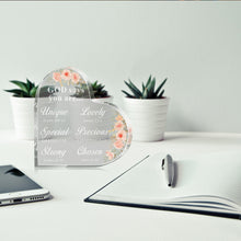 Load image into Gallery viewer, Christian Gifts Stocking Stuffers for Women Inspirational Bible Scripture Gifts for Girls Prayers Religious Motivational Paperweight Decorations Positive Table Decor Keepsake for Birthday Christmas