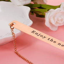 Load image into Gallery viewer, 2022 Graduation Gifts Bookmark for Him Her - Enjoy The Next Chapter Class of 2022 Birthday Grad Gifts in Bulk for Daughter Son Friends Senior High School Students from Teacher College Master