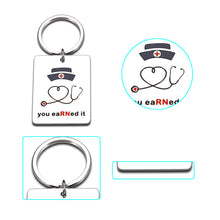 Load image into Gallery viewer, Nurse Gift RN Keychain for Women Graduation Back to School Gifts for Nursing Medical Students Teacher Practitioner Nuse Week Congratulate Gifts Idea for RN Birthday Christmas Nurse Day Female in Bulk