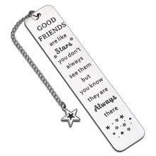 Load image into Gallery viewer, Best Friend Gifts for Women Friendship Christmas Stocking Stuffers for Women Birthday Book Mark Girls Teens Booklovers Galentines Valentines Day Gifts for Best Friend BFF Good Friends