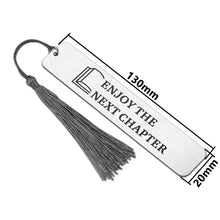 Load image into Gallery viewer, Inspirational Gift for Women Men Bookmark with Tassel for Girl Boy Teen Nurse Graduation Gift for Daughter Son from Dad Mom Friend Christmas Birthday Present for High School Student Book Lover Lover