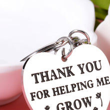 Load image into Gallery viewer, Thank You Gift Keychain for Teacher Coach from Students Appreciation Key Chain Gifts for Mentor Tutor Nanny Christmas Birthday Present for Preschool Teachers Babysitter Teacherâs Day Stocking Stuffers