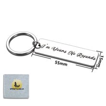 Load image into Gallery viewer, Couple Keychain Gifts for Boyfriend Birthday Wedding Anniversary Funny Gifts for Him Her Husband Fiance from Girlfriend Wife to Hubby Valentine Engagement Christmas Present for Groom Bride Women Men