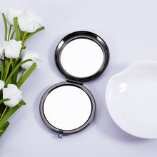 Load image into Gallery viewer, XPENMULBOJA Christmas Stocking Stuffers for Women Compact Makeup Mirror Gift for Teen Girls Women Daughter Mom Women Birthday Gift Ideas for Bestfriend Valentines Day for Girlfriend Wife (Black)