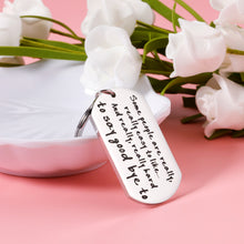 Load image into Gallery viewer, Coworker Leaving Gifts Keychain for Women Men, Thank You Goodbye Gift for Freinds Boss Mentor Teacher, Retirement Farewell Key Chain for Colleague Leader Coach, Birthday Christmas Stocking Stuffer