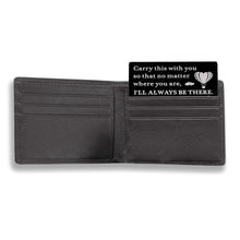 Load image into Gallery viewer, Wallet Card Birthday Christmas for Boyfriend Husband Anniversary Valentines Card for Family Son Daughter Wedding Engagement Gift for Groom Bride Fiance Fiancee Mini Love Note Stocking Stuffers