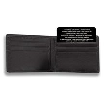 Load image into Gallery viewer, Inspirational to My Son Gifts Wallet Card for Boys Teens from Mom Mother Christmas Stocking Stuffers for Birthday Graduation Valentine Gifts for Men Kids Step-Son in Law First Time Fathers Day Gifts