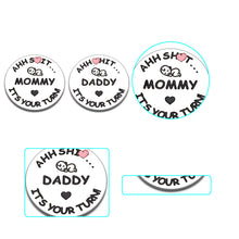Load image into Gallery viewer, New Baby Gift for Dad Mom Decision Coins Funny New Parents Pregnancy Gift for First Time Daddy Mummy to be Christmas Birthday Baby Shower Father's Mother's Day Coin for Husband Wife Double-Sided