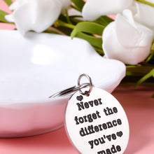 Load image into Gallery viewer, Coworker Appreciation Gift Keychain Thank You Present for Colleague Work Friends Farewell Goodbye Moving Key Chian for Boss Leader Office Team Gifts for Employees Christmas Birthday